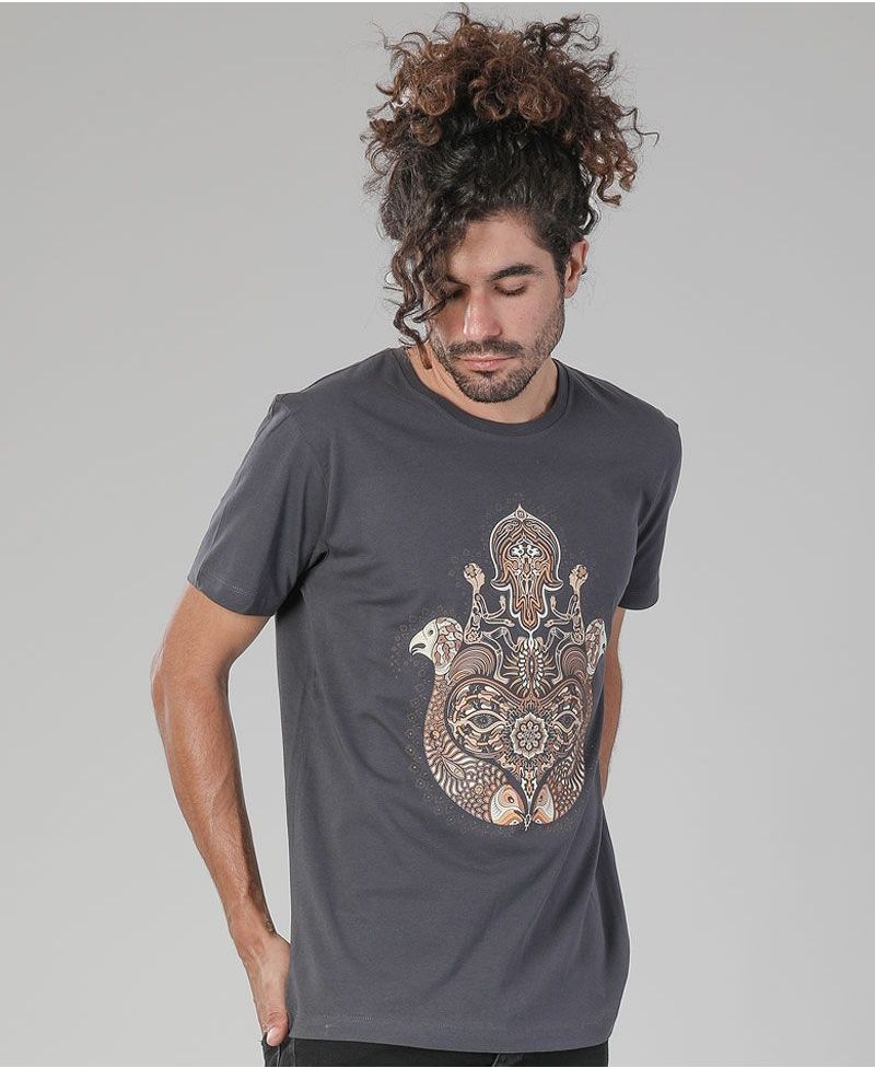 Hamsa T-shirt ➟ Grey