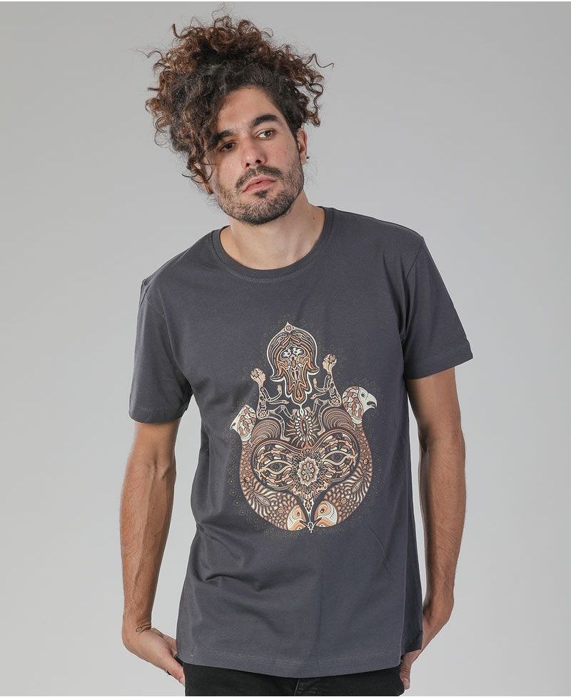 Hamsa T-shirt ➟ Grey