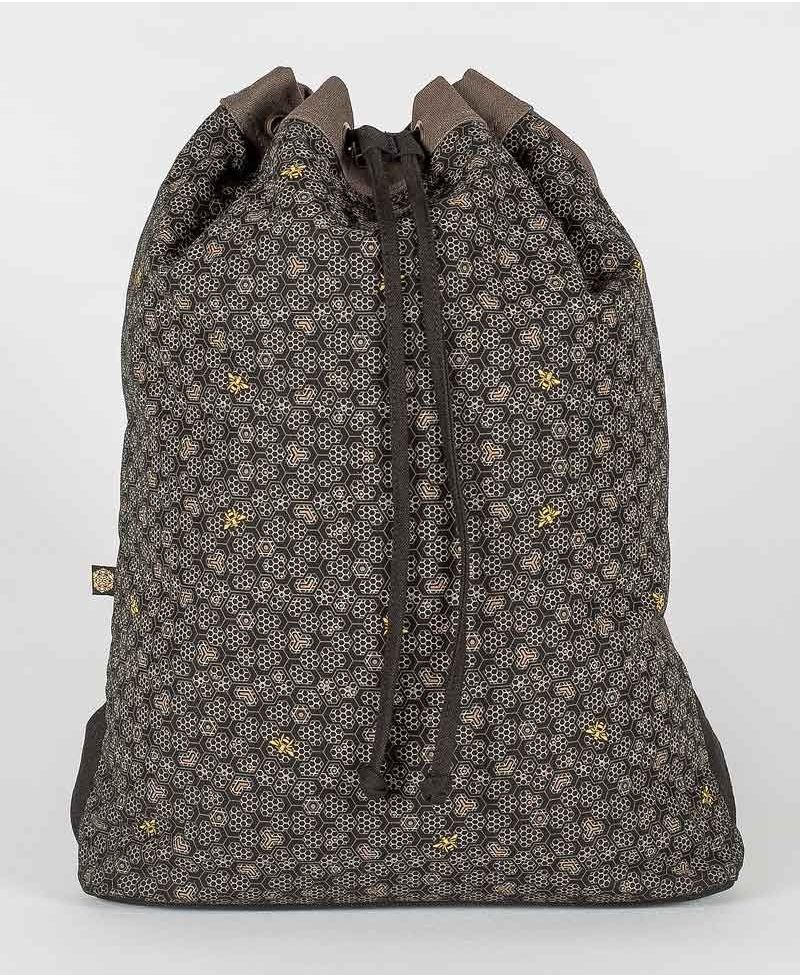 Bees ➟ Padded Straps Drawstring Backpack 
