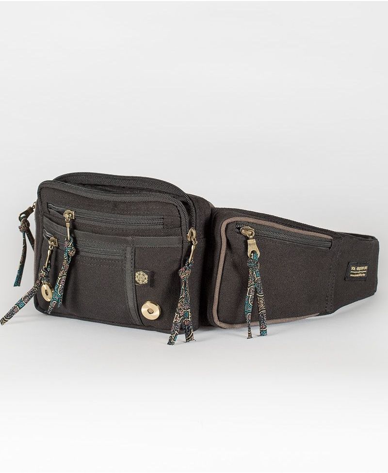 Shipibo Kené Utility Belt - Black