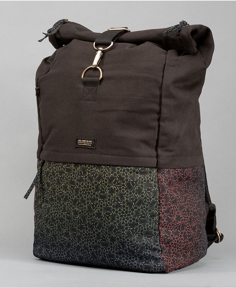 LSD Molecule travel backpack extra large carry on bag for laptop
