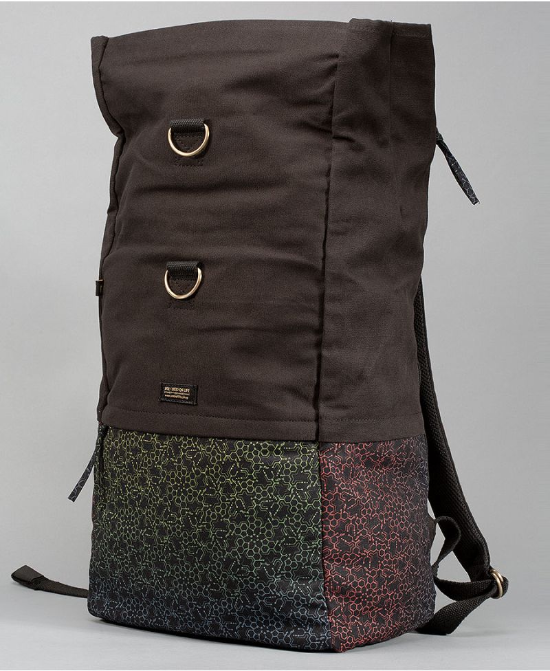 LSD Molecule Roll-Top Backpack 45L