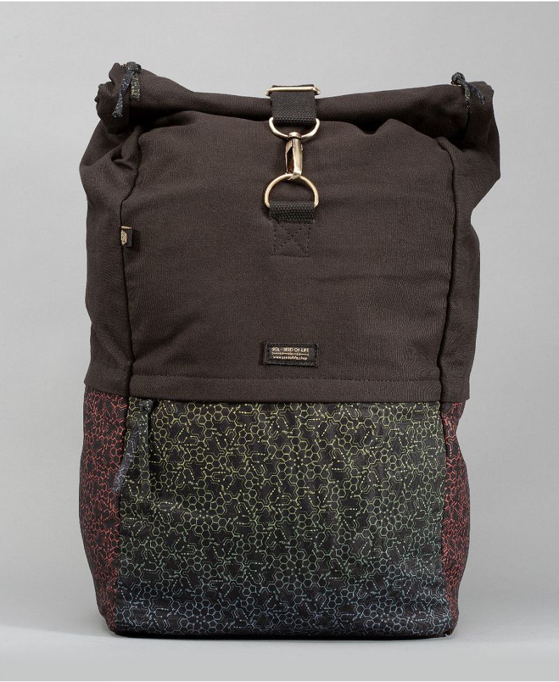 LSD Molecule Roll-Top Backpack 45L