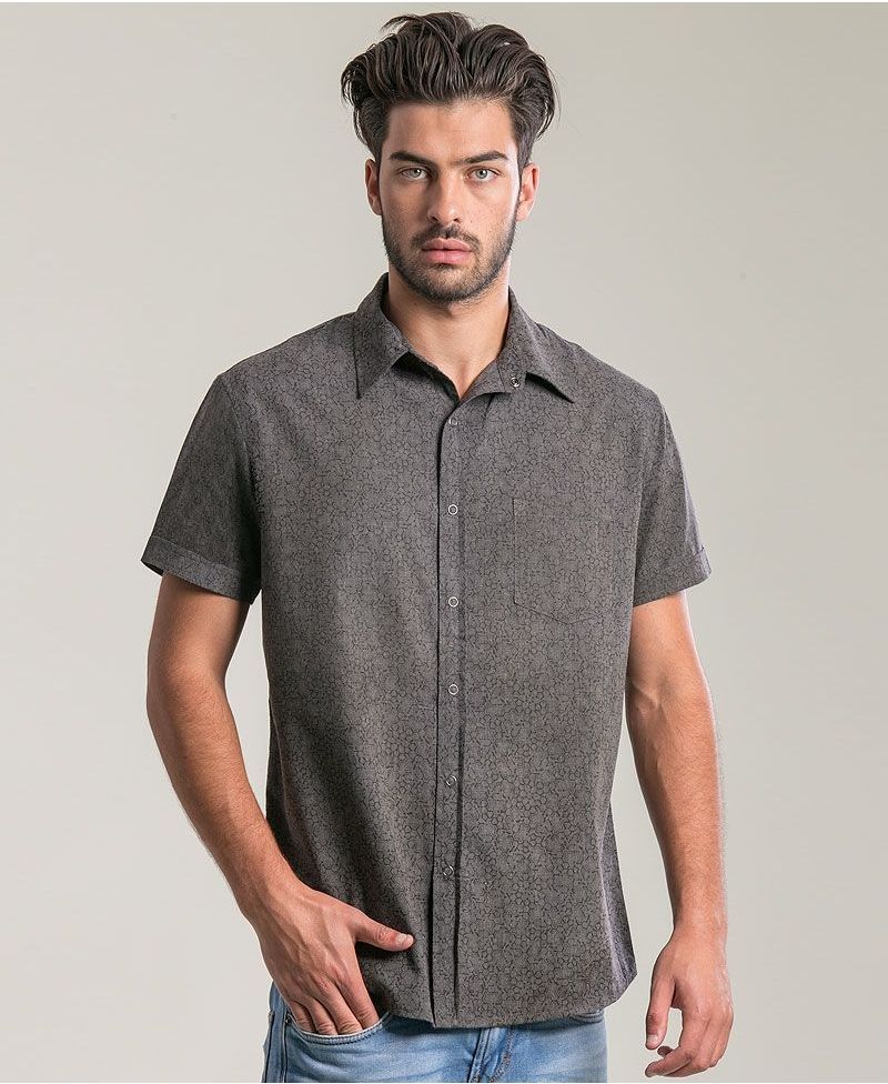 LSD Button Shirt ➟ Dark Grey