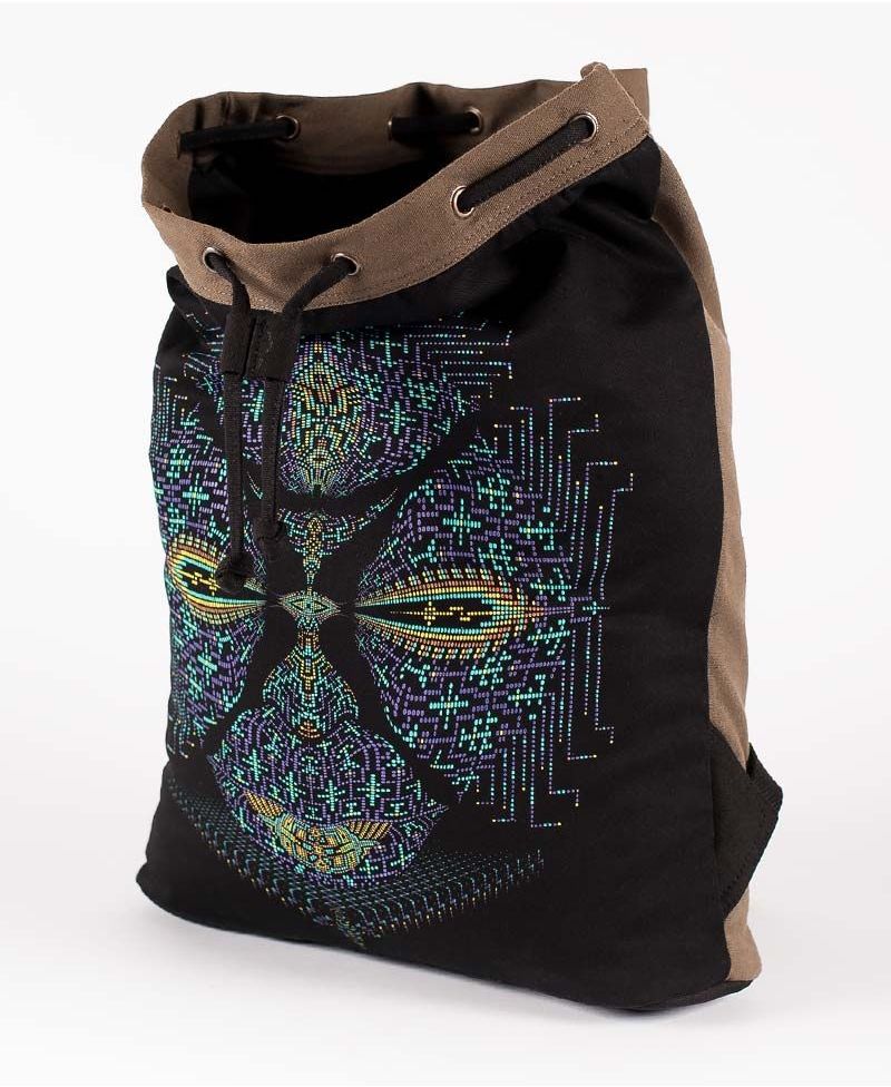 Sikuli  ➟ Padded Straps Drawstring Backpack 