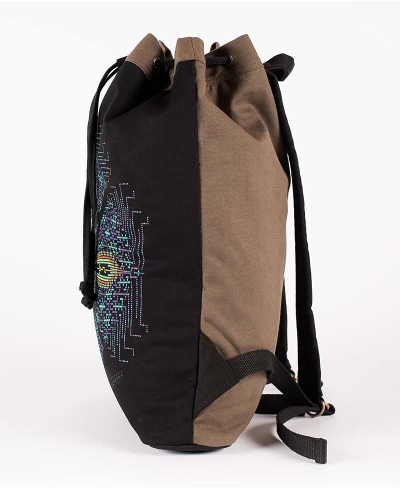 Sikuli  ➟ Padded Straps Drawstring Backpack 