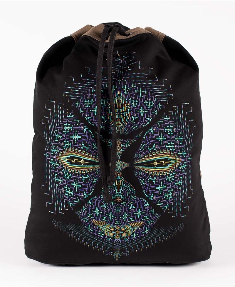 Sikuli  ➟ Padded Straps Drawstring Backpack 