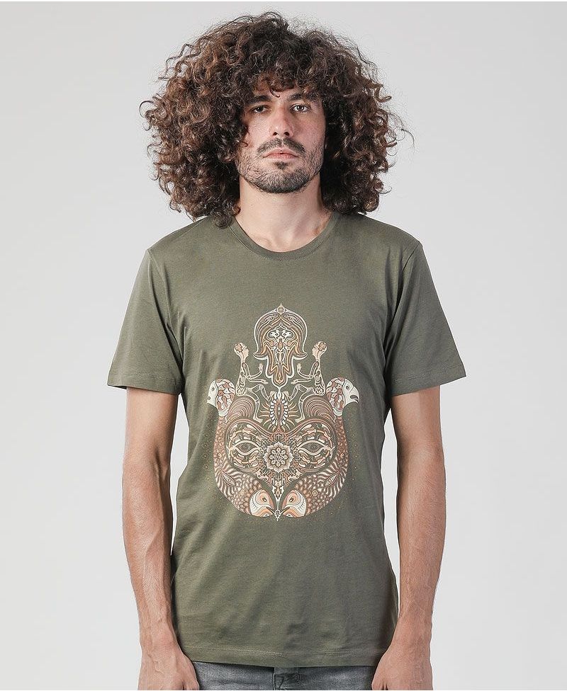 Hamsa T-shirt ➟ Olive