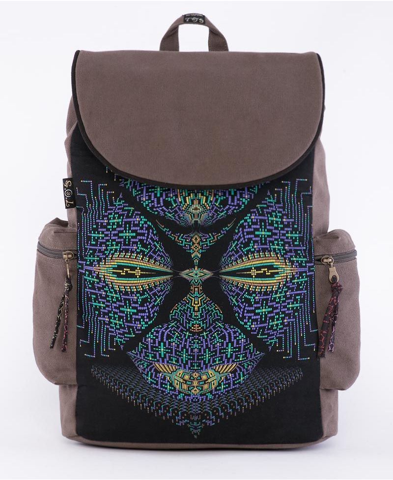 psychedelic clothing laptop backpacks 
