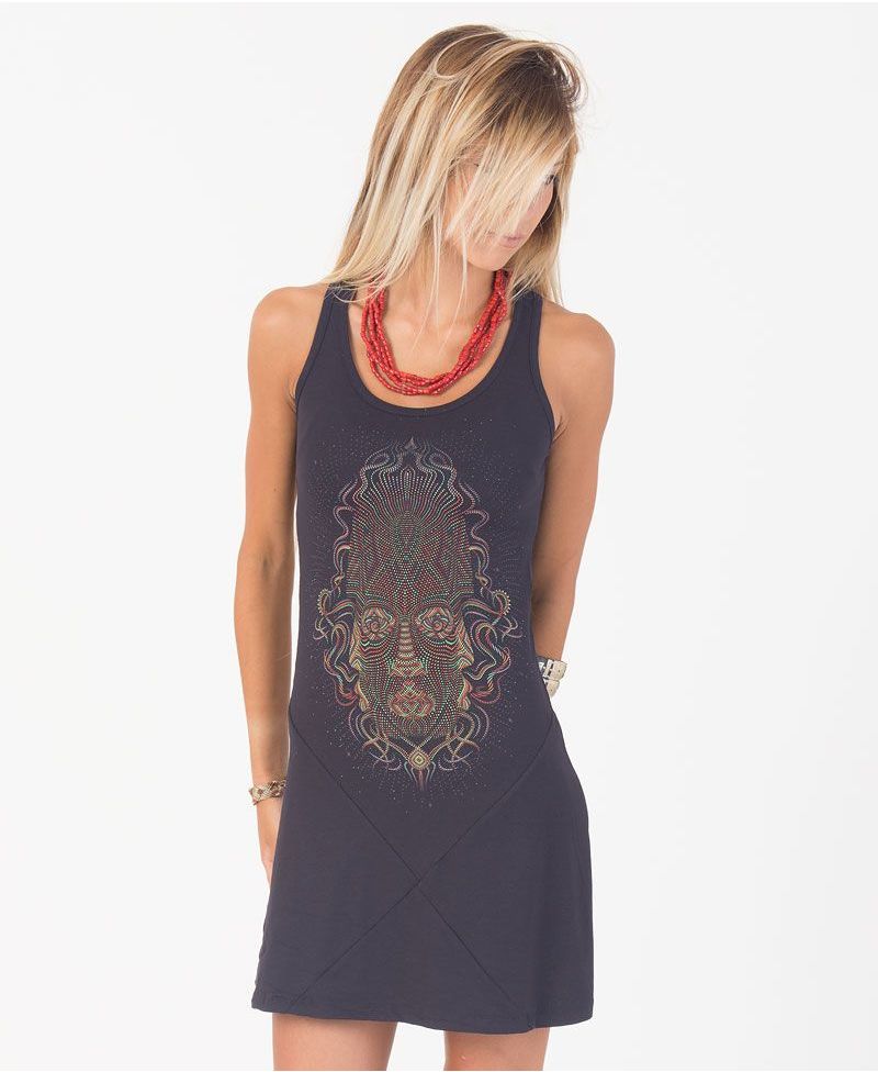 TriMurti Tunic Dress ➟ Grey 