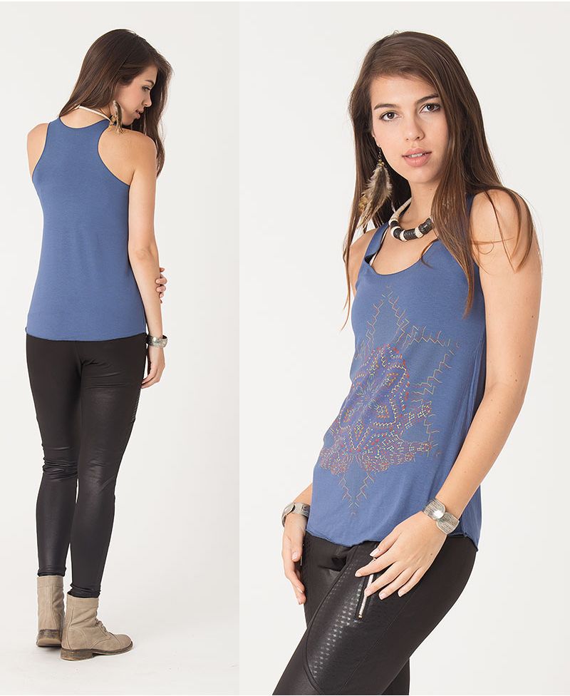 Anahata Top ➟ Purple / Red / Blue 