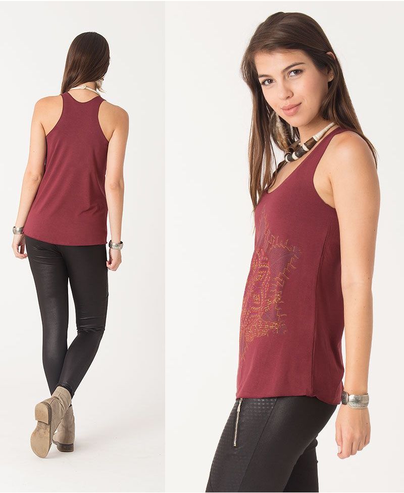 Anahata Top ➟ Purple / Red / Blue 