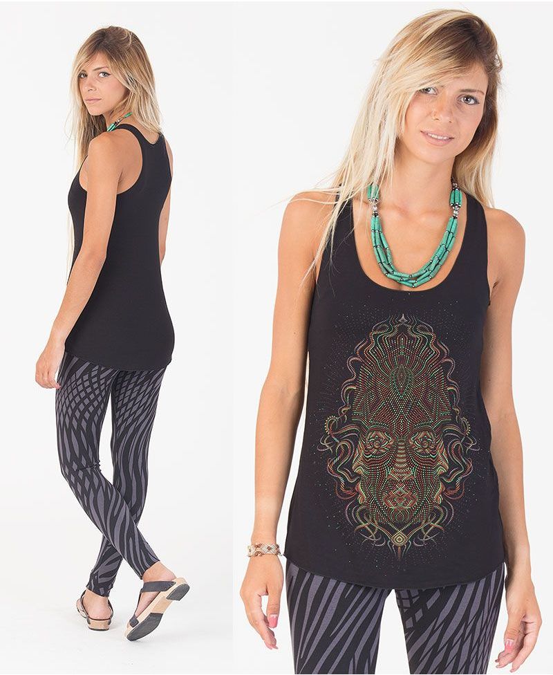 Trimurti Top ➟ Black / Grey 