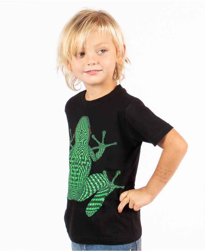 Sapo Kambô Kids T-shirt ➟ Black 