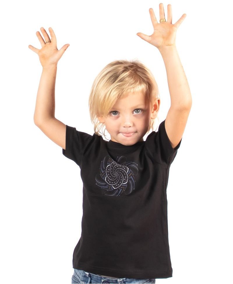 Vortex Kids T-shirt ➟ Black 