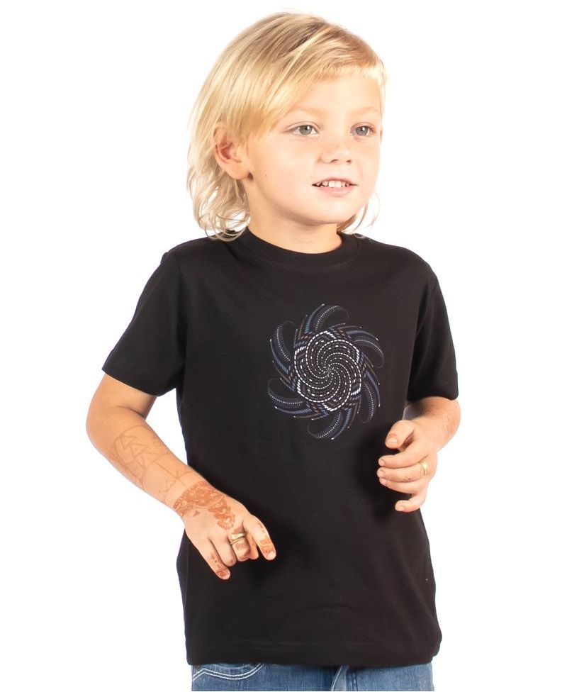 Vortex Kids T-shirt ➟ Black 