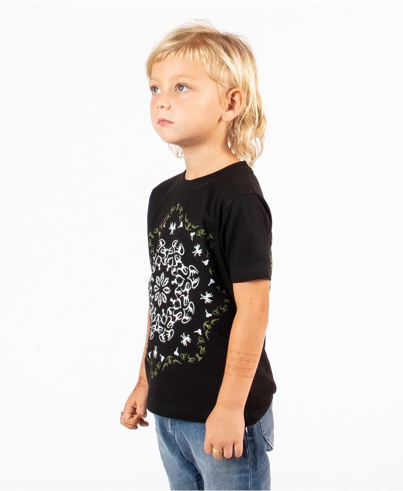 Lotusika Kids T-shirt ➟ Black 