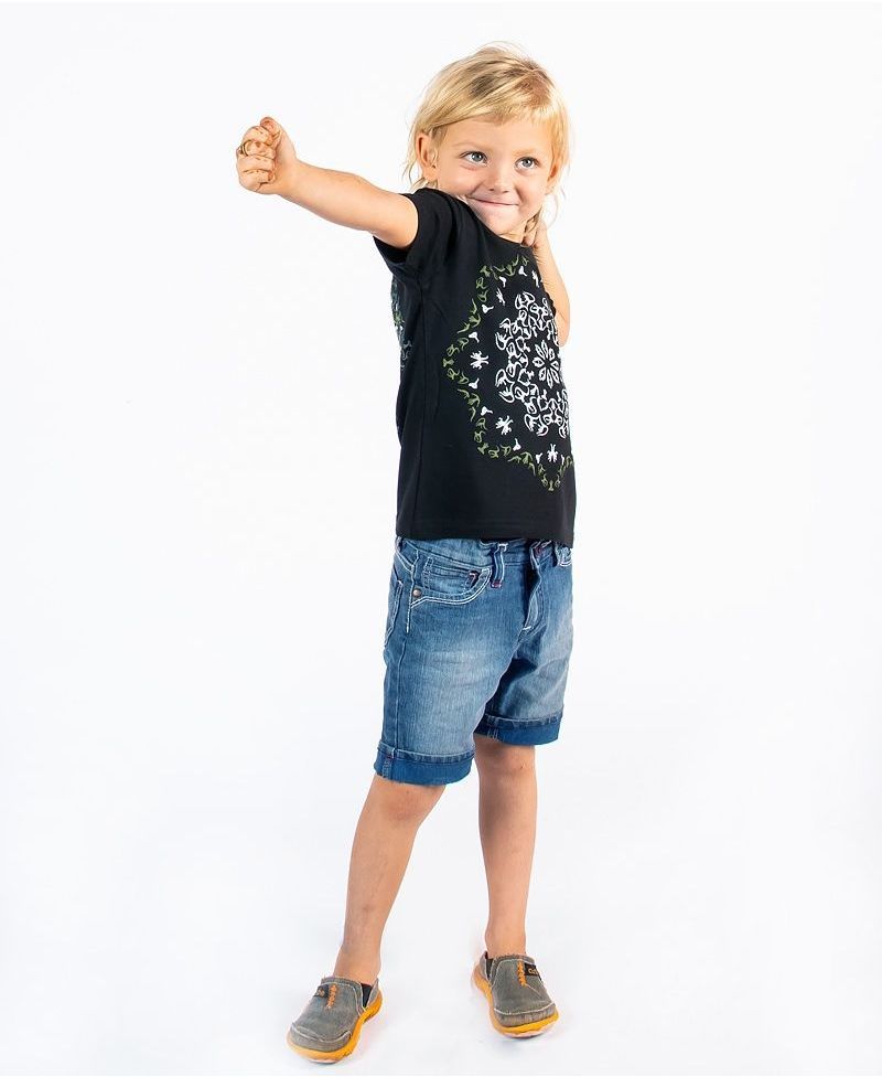 Lotusika Kids T-shirt ➟ Black 