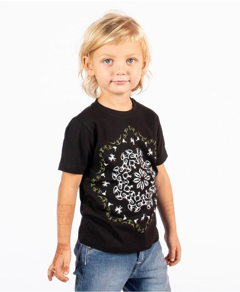 Lotusika Kids T-shirt ➟ Black 