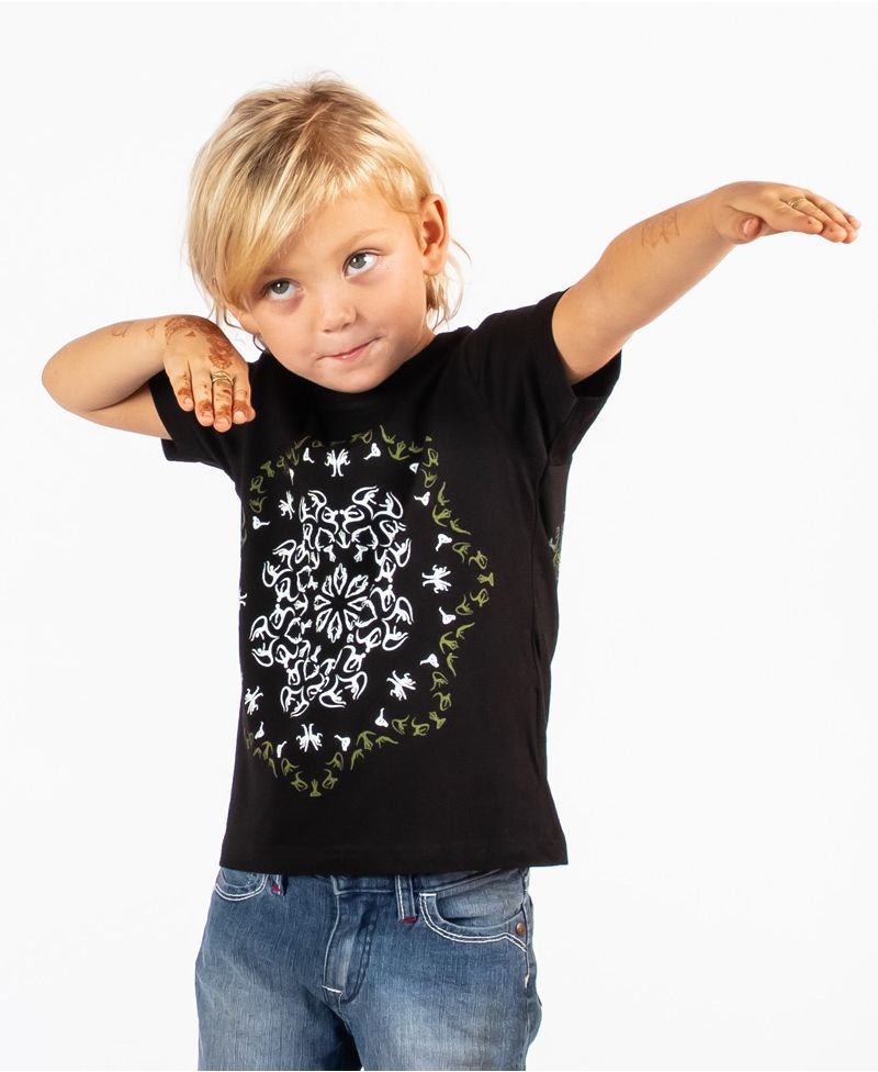 Lotusika Kids T-shirt ➟ Black 