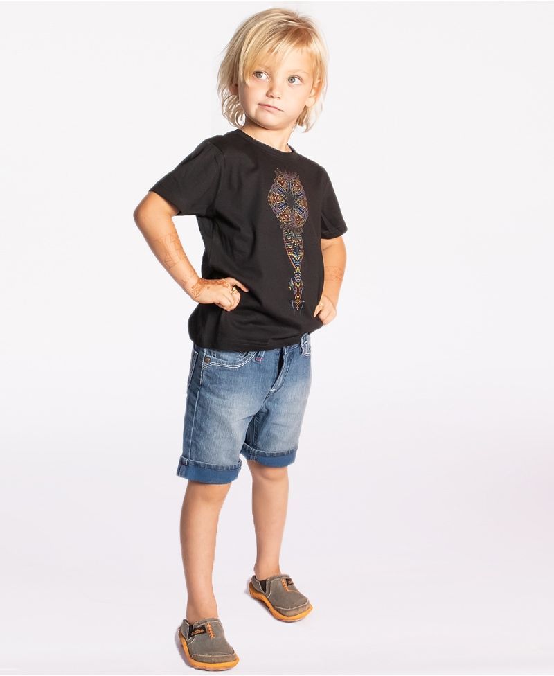 Mexica Kids T-shirt ➟ Black 