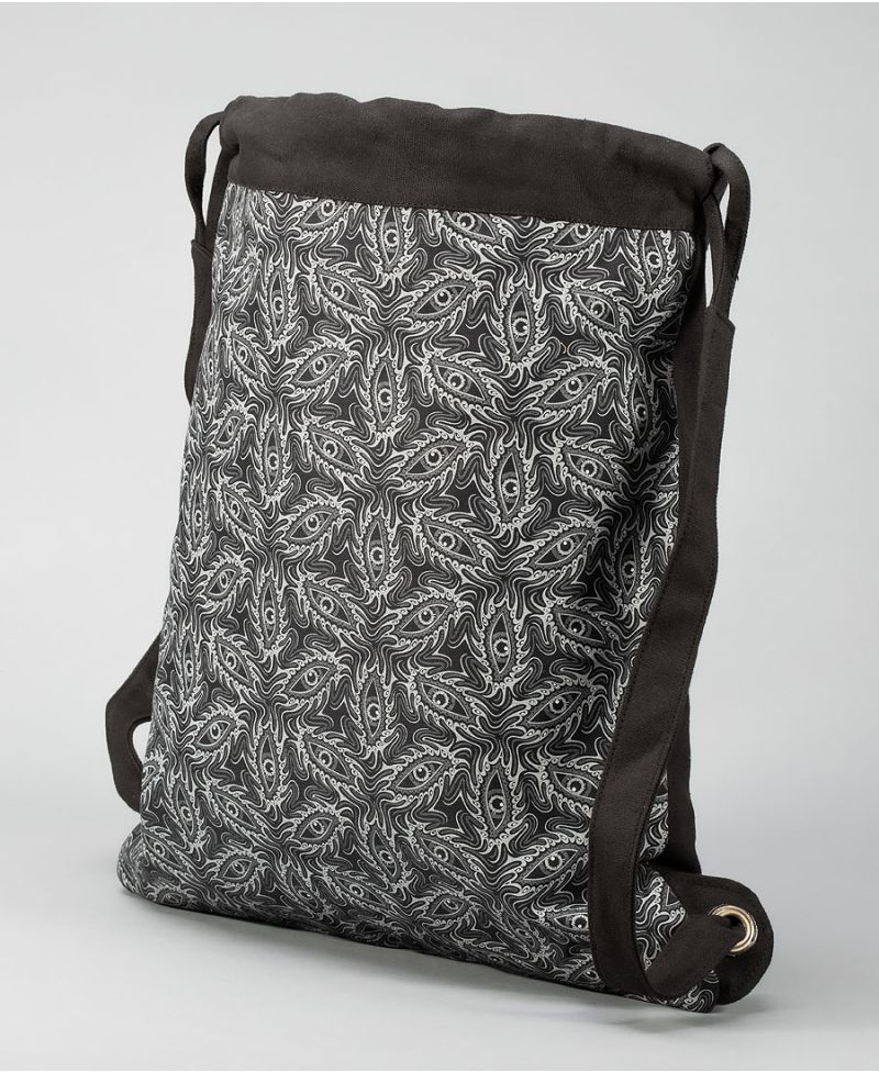 Eyesee Drawstring Backpack ➟ Black 