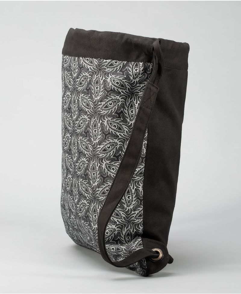 Eyesee Drawstring Backpack ➟ Black 