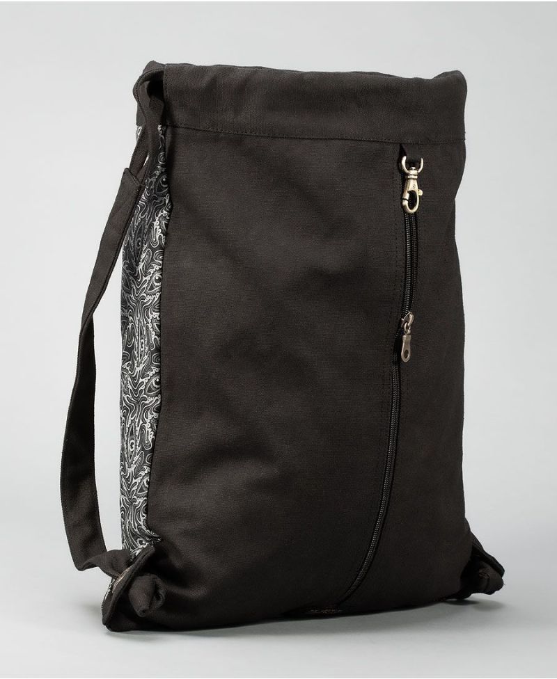 Eyesee Drawstring Backpack ➟ Black 