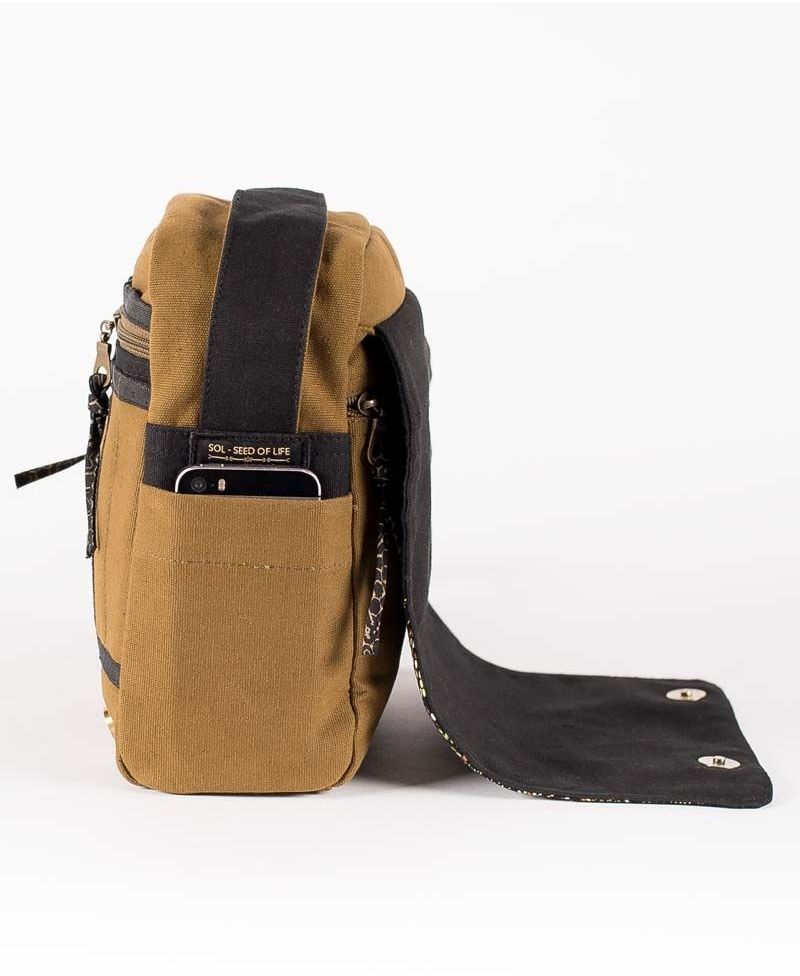 Vortex CrossBody Bag - Khaki