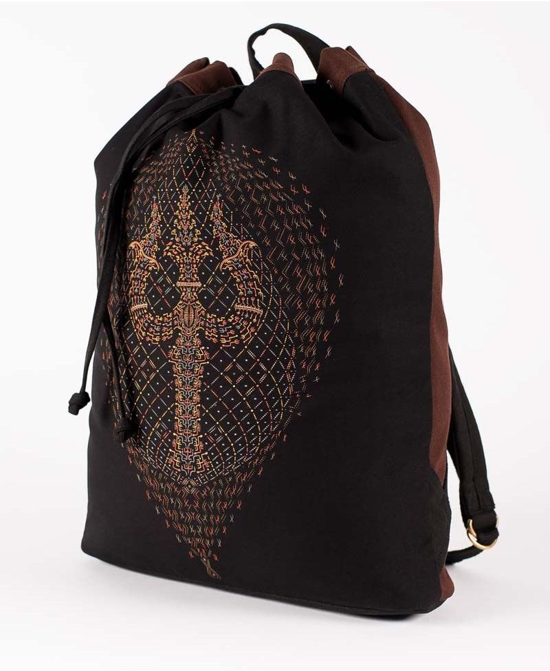 psychedelic-clothing-padded-straps-drawstring-backpack-back-sack-bag-trishul