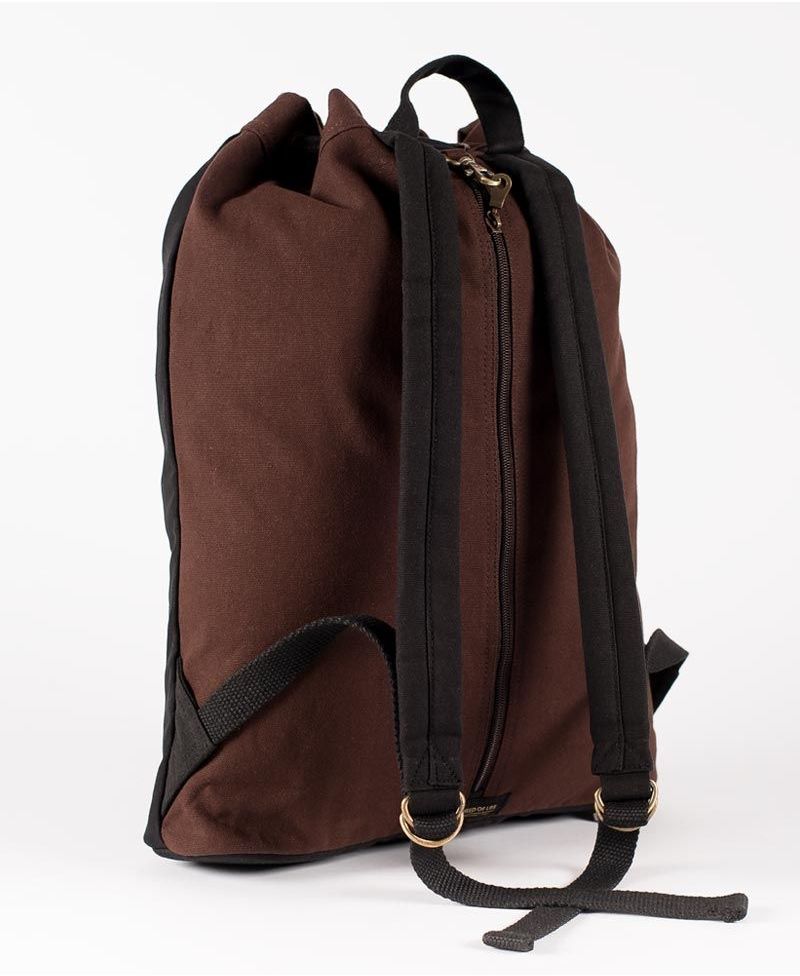 Trishula ➟ Padded Straps Drawstring Backpack 