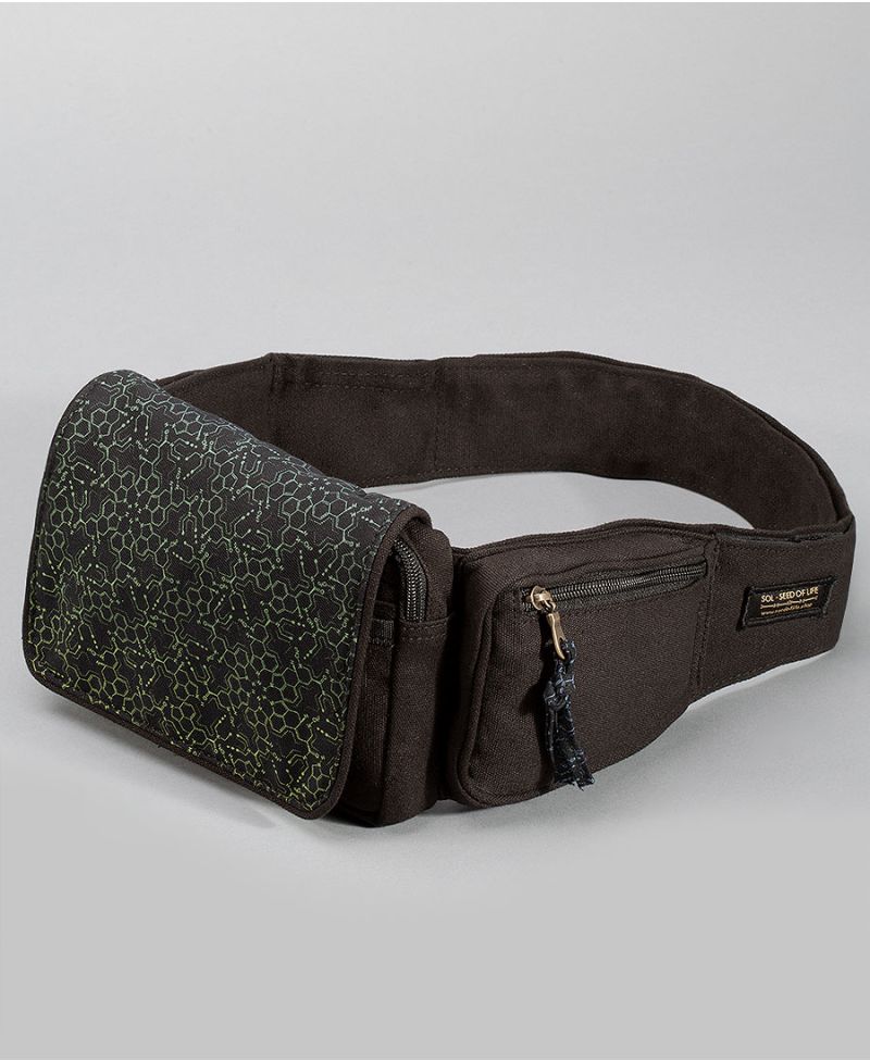 LSD Molecule Utility Belt / Green