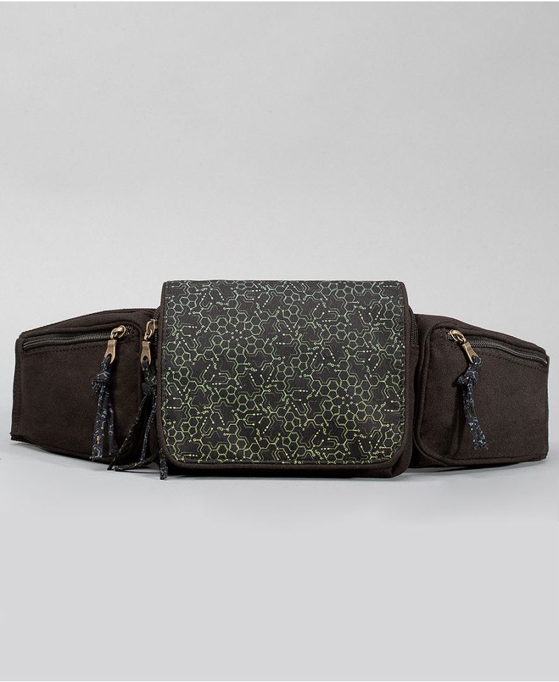 LSD Molecule Utility Belt / Green