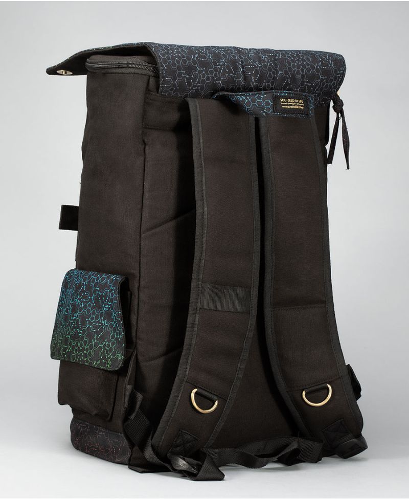 LSD Molecule Square Backpack