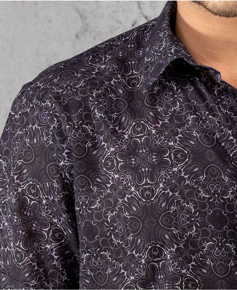 Virus / Dark Button Shirt 