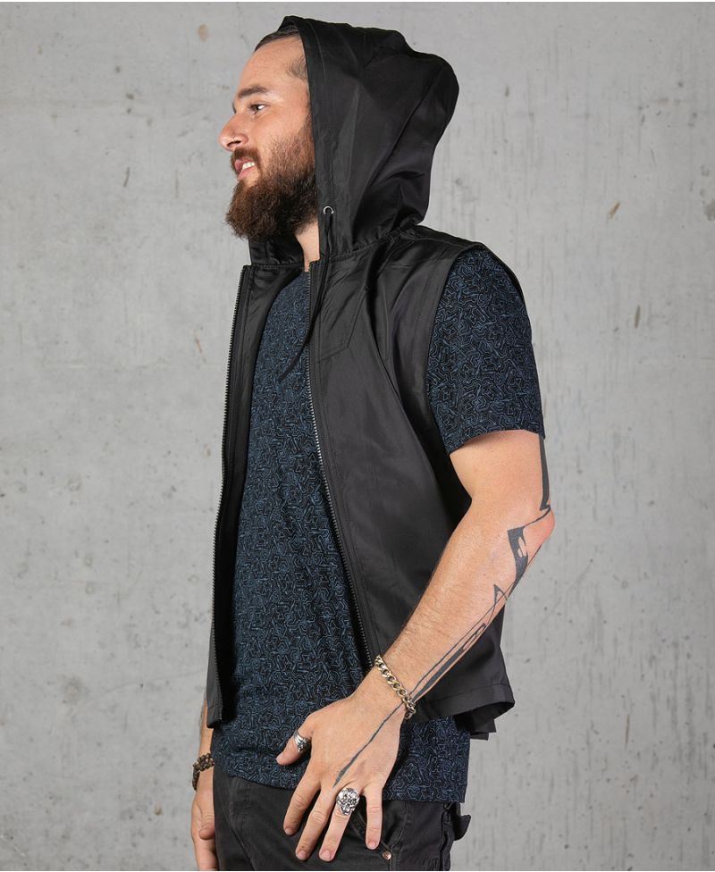 Faceat Microfiber Vest ➟ Black