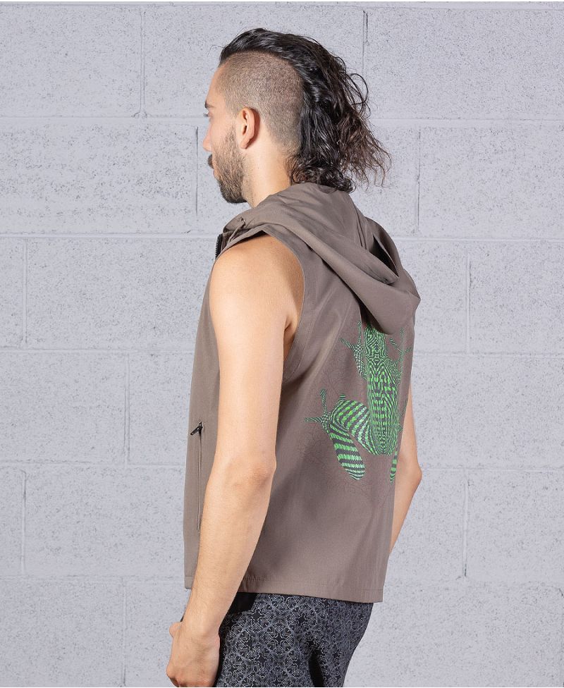 Sapo Kambô Microfiber Vest ➟ Grey