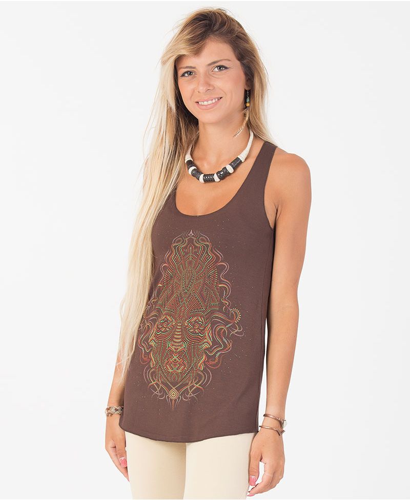 Trimurti Top ➟ Brown / Stone