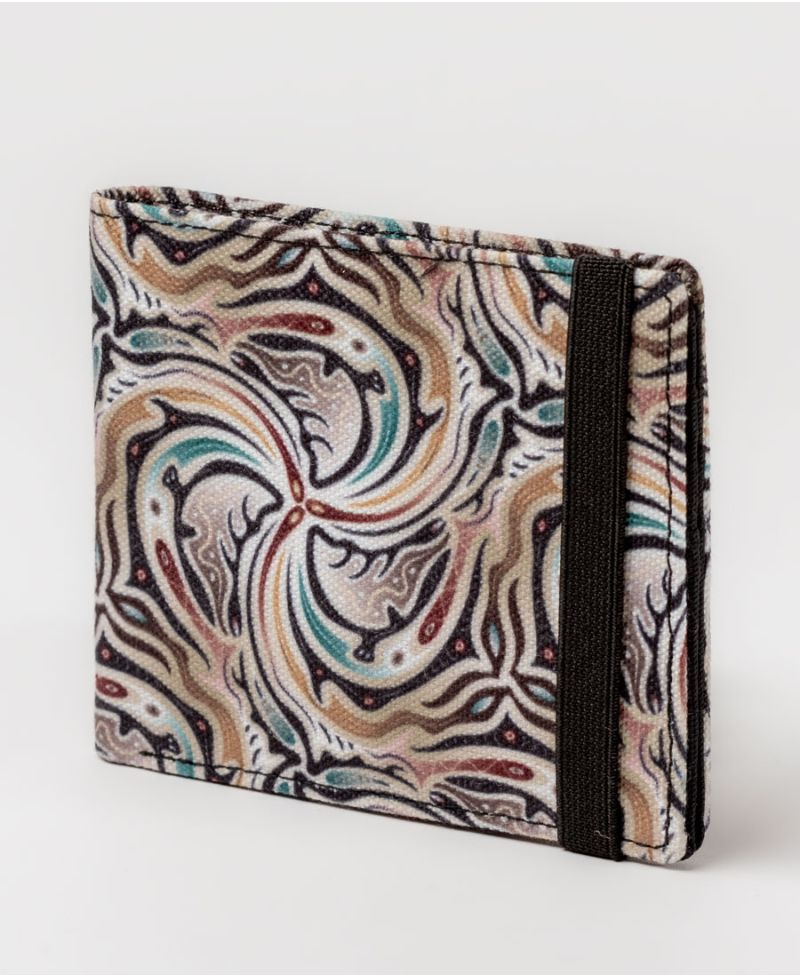 Twirly Mens Slim Wallet