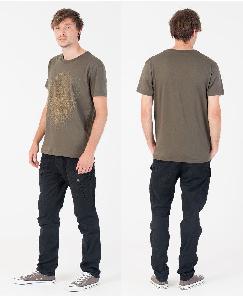 TriMurti T-shirt ➟ Olive