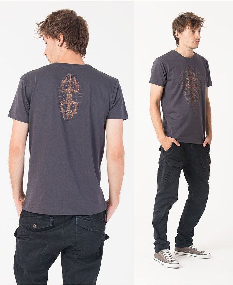 Trishula T-shirt ➟ Grey