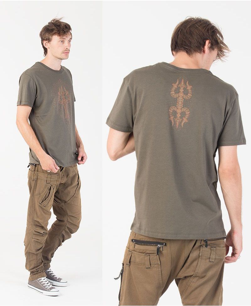 Trishula T-shirt ➟ Olive 