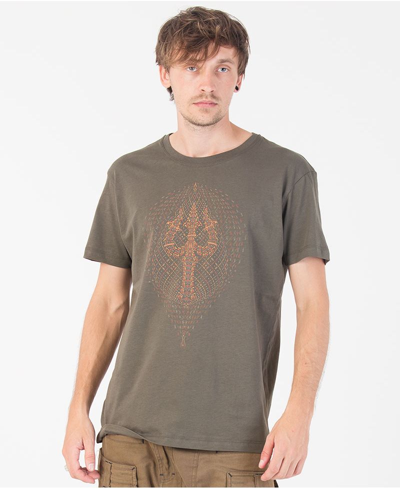 Trishula T-shirt ➟ Olive 