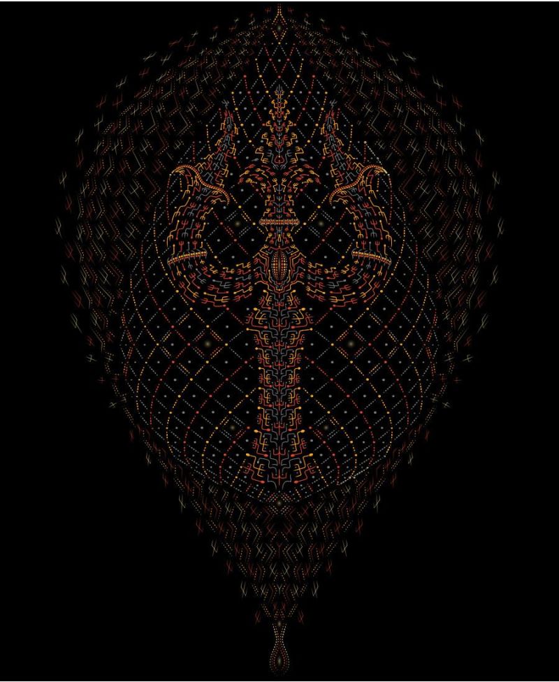 Trishula T-shirt ➟ Purple 