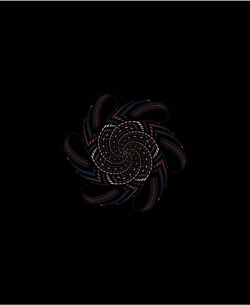 Vortex T-shirt ➟ Brown