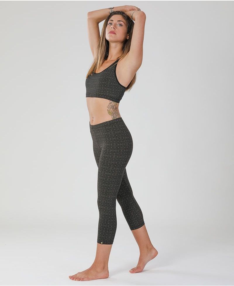 Hamsa Leggings ➟ Black 