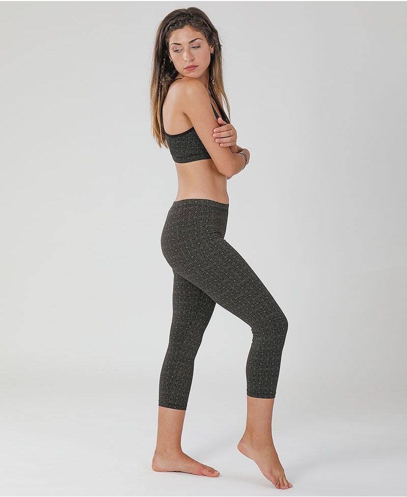 Hamsa Leggings ➟ Black 