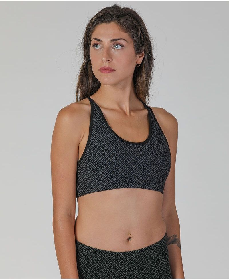 Psytrance Yoga Bra Top Women Bralette