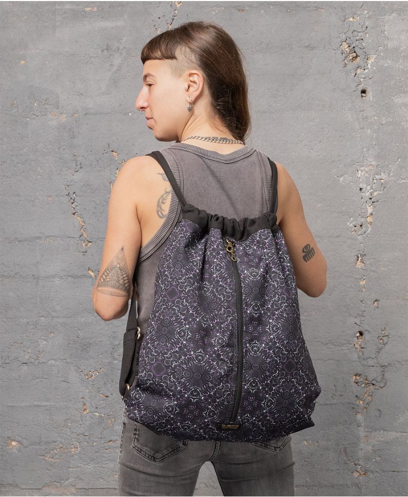 Virus Drawstring Backpack