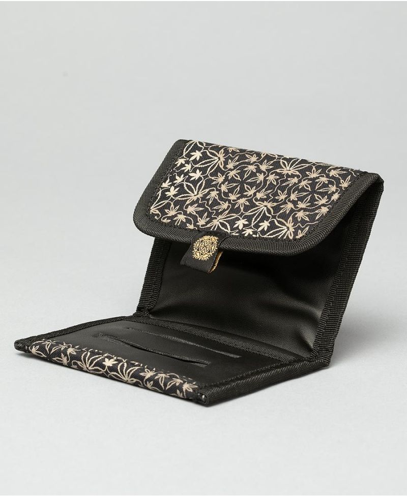small rolling tobacco pouch case vegan canvas 